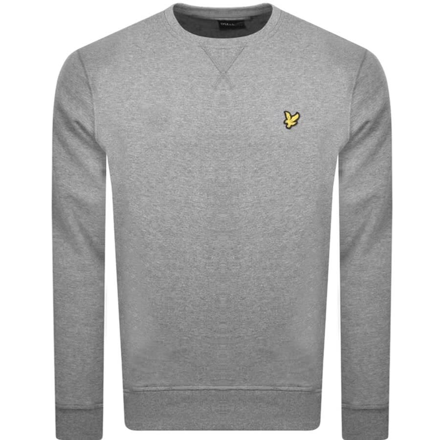 Lyle And Scott Crew Neck Sweatshirt Grey | Mainline Menswear us